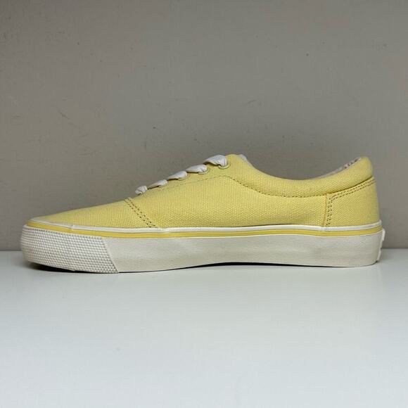 NWOB | TOMS | Alpargata Fenix Lace Up Sneakers | Yellow | Size 6 - Picture 3 of 14